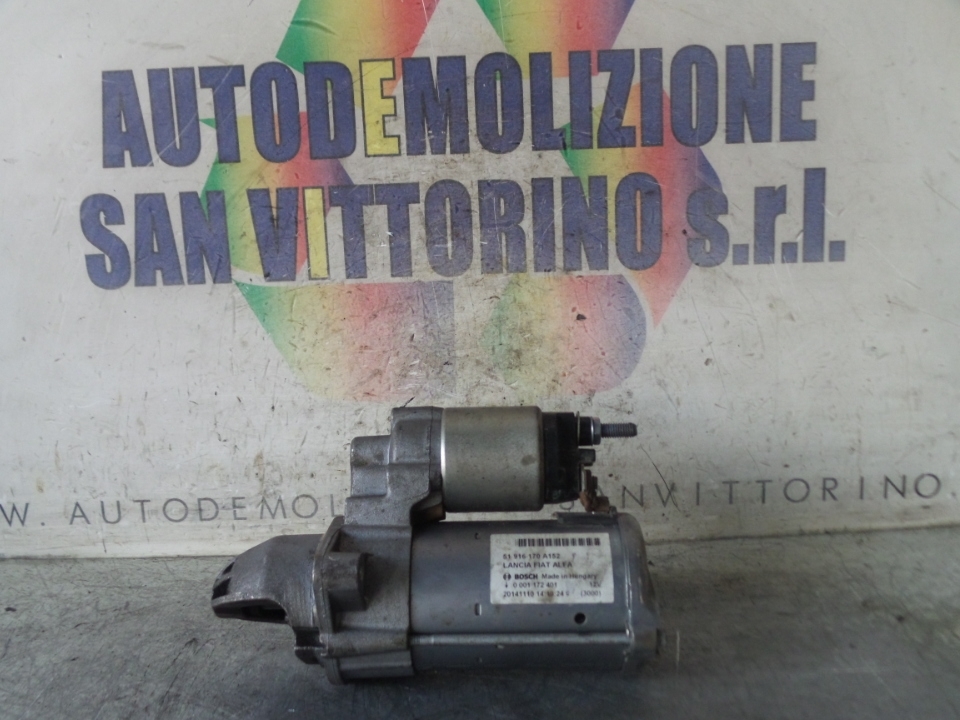 MOTORINO AVVIAMENTO FIAT PANDA (33) (12/11>)