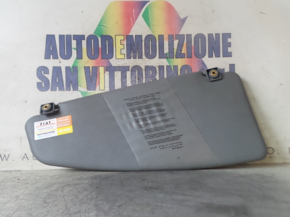 ALETTA PARASOLE PARABREZZA SX. FIAT DOBLO CARGO (2W) (12/03>12/06