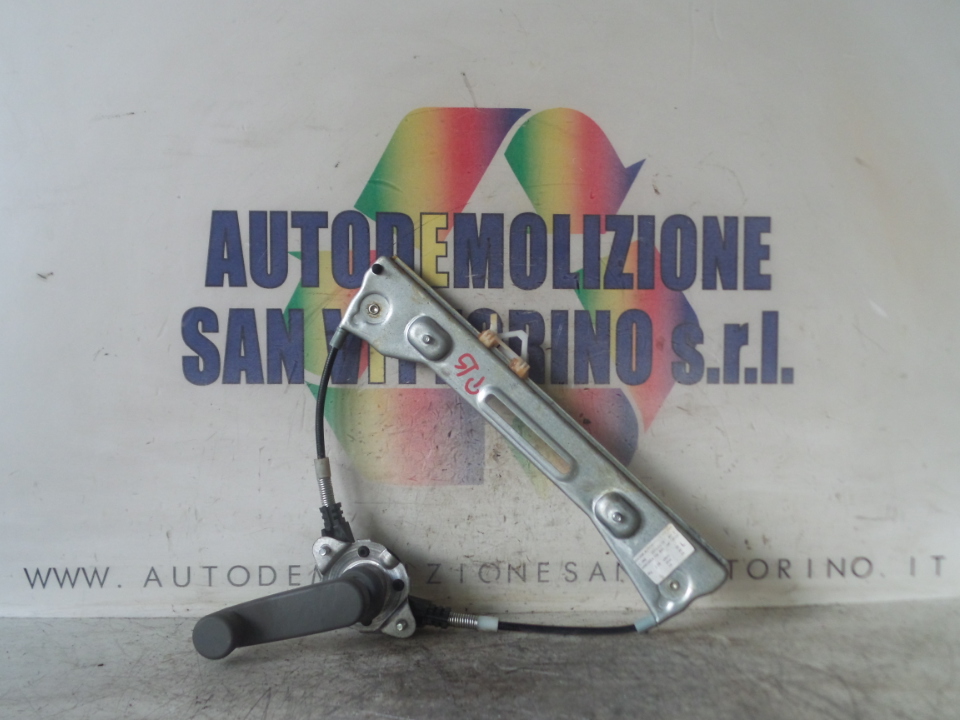 ALZACRISTALLO PORTA POST. SX. FIAT PANDA (3U) (09/09>09/11